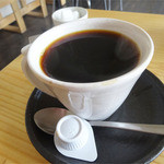 のんびりや食堂 - 2014.10_自家製パンセット(300円)食後のコーヒー