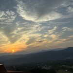 赤倉観光ホテル - 部屋からの朝日