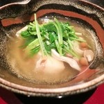 岩さき - 器に焼き穴子の鍋を★