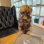 alter ego matic&Cafe - 贅沢プレミアムチョコレートパフェ ¥1,300