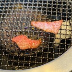 米沢牛焼肉 仔虎 - 和牛切落とし