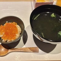 うえさわ - いくらご飯　お椀