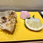 鮨 繁乃 - 大好物の甘鯛松笠焼き