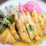 ポコアポコ - ポークソテー 白ワイン 仕立てです