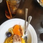 ポコアポコ - ドルチェ をアイスティーとともに♡　とても暑い日だったのでアイスティーが沁みました