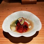 鳥megu - 炙りトマト