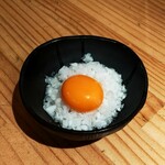 鳥megu - 定番の卵黄鬼おろし