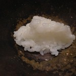 ごだん 宮ざわ - 2014年8月：ランチ(\5800)…ご飯、一杯目は芯を残した感じです