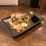 炭火焼食堂 膠 - ふわふわ厚揚げの炭焼き(480円)