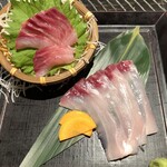 門前酒場山里 - 鯉の刺身