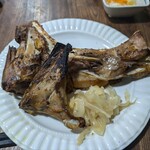 ナカガワ☆スエ食堂 - 特大のマグロカマ焼き！食べ応え十分！