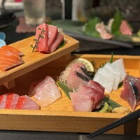 宇田川 紫扇 - 厳選刺身五種盛　4000円