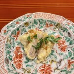 銀座 きた川 - はまぐりの天ぷら　