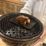 銀座 きた川 - 飛騨牛とび牛　玉鋼焼き