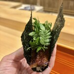 銀座 きた川 - うなぎ、葉山椒、卵真丈