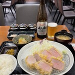 とんかつ ひびき - ヒレかつ定食(特上)