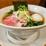 Ramen 永屋 - 冷やし特製らぁ麺醤油