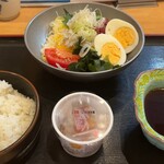 大衆食堂 十九坪 - 具だくさん　冷そうめん定食