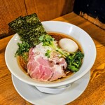 Ramen 永屋 - 冷やし特製らぁ麺醤油