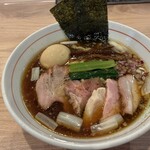 麺処 にし尾 - 特製手揉み中華そば醤油