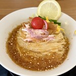 中華そば 貴の香 - 檸檬冷やし中華（並盛り）