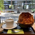 然花抄院 京都室町本店 - 然の氷　黒蜜法師