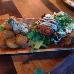 Outdoor Chill Dining ＷARMTH - ２種類のソースのエビマヨ