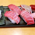 スシロー - 料理写真:天然本鮪7貫盛り