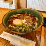 山長弥栄 - 牛玉うどん小盛