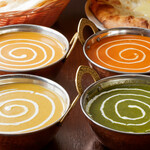 ナマステ - 料理写真:種類豊富なカレー