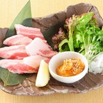 海鮮処 とも吉 - 茶美豚バラ鉄板