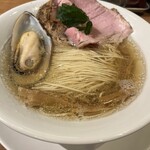 麺屋58 - 定番の貝ラーメン、白