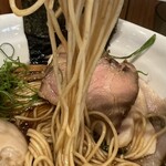 麺屋YAMATO - 全粒粉入りストレート細麺