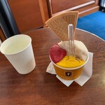 マリオ ジェラテリア - お水はセルフサービスです