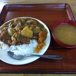 Kanou Ya - カツカレー（みそ汁付き）
