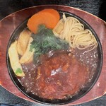 電気食堂 - ハンバーグ定食