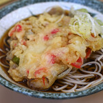 立喰そば かしやま - 冷やし天ぷらそば@税込500円
