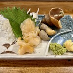 さかとけ - つぶ貝刺あて