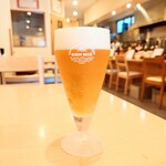 かわしま - ■ 生ビール ブラウマイスター 小、500円