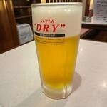 食彩や魚太郎 - 生ビール中