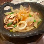 食彩や魚太郎 - イカの漁師焼き