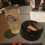 創彩和房ふじた - ハイボールとお通し