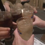 創彩和房ふじた - 5人で乾杯