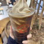 Mikado Coffee Karuizawa Tsuruya Ten - ミカドソフトクリームフロート