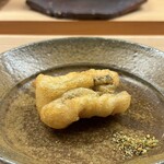 鮨しゅんじ - 鱧 薄衣揚げ