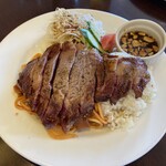 66DINING 六本木六丁目食堂 浅草EKIMISE店 - 200gビフテキのトルコライス②