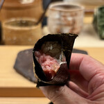 鮨しゅんじ - とろ巻き