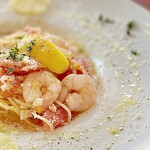 カフェアンドバー チェルキオ - プリプリの小海老たっぷり♡