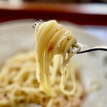 カフェアンドバー チェルキオ - 細めのスパゲッティ