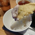 まきの - アジに梅タルタルがよく合うぞ
